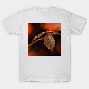 Wet Autumn Leaves T-Shirt